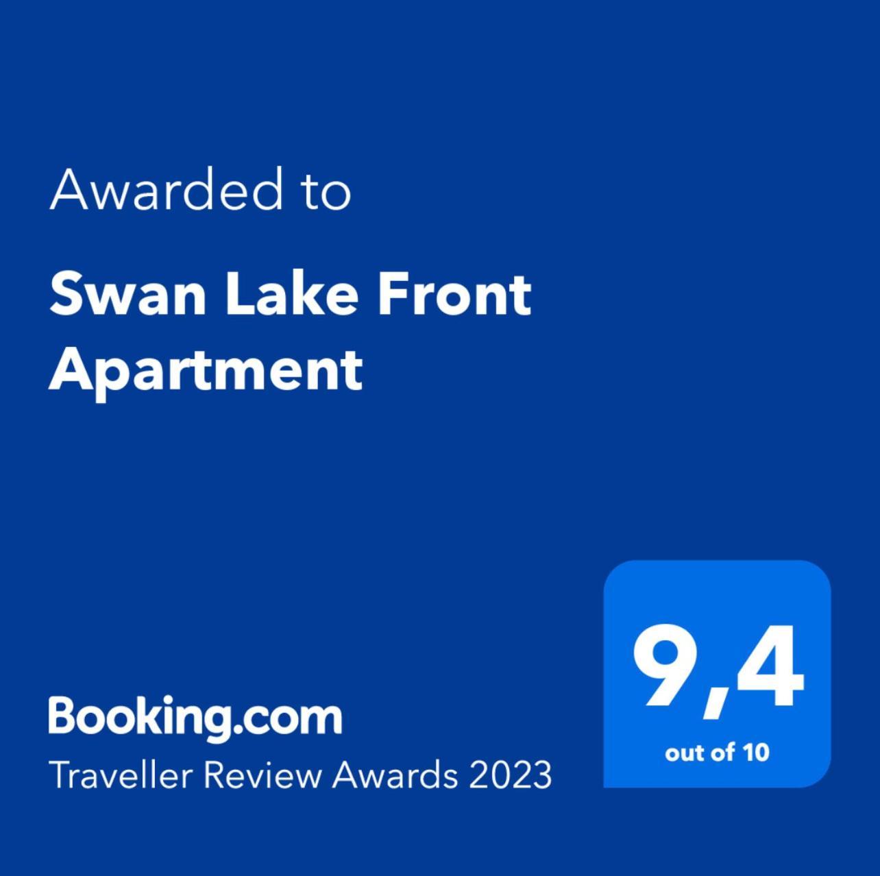 Swan Lake Front Apartment Kastoria Exterior foto